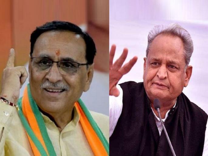 Former gujarat cm and BJP leader vijay rupani reveals resigned after high command order | Gujarat CM: गेहलोतांच्या राजीनाम्यावरून घमासान सुरू असतानाच BJP च्या माजी मुख्यमंत्र्याचा मोठा खुलासा - 'एका फोनवर...'  Former gujarat cm and BJP leader vijay rupani reveals resigned after high command order | Gujarat CM: गेहलोतांच्या राजीनाम्यावरून घमासान सुरू असतानाच BJP च्या माजी मुख्यमंत्र्याचा मोठा खुलासा - 'एका फोनवर...'