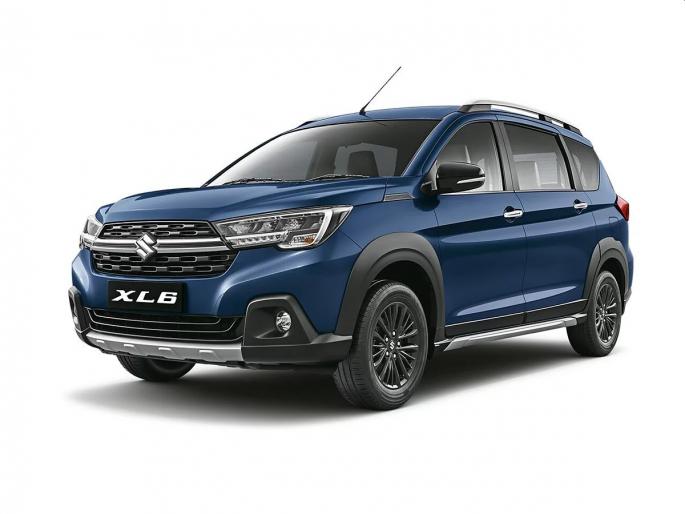 Maruti suzuki XL6 2022 model spotted at dealership yard likely to launch soon you will get amazing features | Maruti suzuki XL6 : ग्राहकांचं फेव्हरिट मारुती XL6 चं 2022 मॉडेल आणणार वादळ, मिळतील जबरदस्त फीचर्स