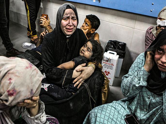 Who is responsible for the attack on the hospital in Gaza Whose rocket crashed France made a big disclosure | गाझातील रुग्णालयावरील हल्ल्याला कोण जबाबदार? कुणाचं रॉकेट कोसळलं? फ्रान्सनं केला मोठा खुलासा