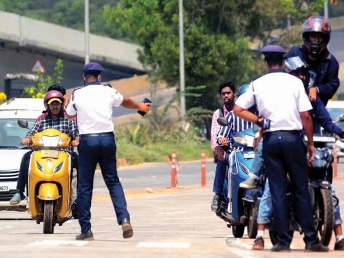In Goa, 67 people died in accidents in four months, 29,338 people were challaned for violating traffic rules | गोव्यात चार महिन्यात ६७ जणांचा अपघाती मृत्यू, वाहतूक नियमांचे उल्लंघन केल्याने २९,३३८ जणांना ‘चलान’ In Goa, 67 people died in accidents in four months, 29,338 people were challaned for violating traffic rules | गोव्यात चार महिन्यात ६७ जणांचा अपघाती मृत्यू, वाहतूक नियमांचे उल्लंघन केल्याने २९,३३८ जणांना ‘चलान’