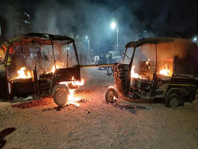 Bihar Two girls were thrown from the roof of a 5 storey building after the death of one ruckus arson in Patna | धक्कादायक! पाटण्यात 2 मुलींना 5 मजली इमारतीवरून फेकलं, एकीचा मृत्यू; भडकलेल्या लोकांनी केली तुफान जाळपोळ Bihar Two girls were thrown from the roof of a 5 storey building after the death of one ruckus arson in Patna | धक्कादायक! पाटण्यात 2 मुलींना 5 मजली इमारतीवरून फेकलं, एकीचा मृत्यू; भडकलेल्या लोकांनी केली तुफान जाळपोळ