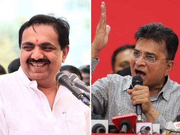 who told you? Half of Maharashtra's cabinet will go to hospital and half to jail asks Jayant patil to Kirit somaiya | "व्वा रे बिट्या! तुला कुणी सांगितलं? महाराष्ट्रातलं अर्धं मंत्रिमंडळ हॉस्पिटलमध्ये अन् अर्धं तुरुंगात जाईल" who told you? Half of Maharashtra's cabinet will go to hospital and half to jail asks Jayant patil to Kirit somaiya | "व्वा रे बिट्या! तुला कुणी सांगितलं? महाराष्ट्रातलं अर्धं मंत्रिमंडळ हॉस्पिटलमध्ये अन् अर्धं तुरुंगात जाईल"