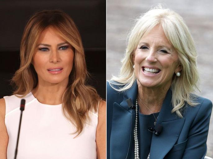 Jill Biden, Tea and sulking of Melania | जिल बायडेन, चहा आणि मेलानियांचा रुसवा Jill Biden, Tea and sulking of Melania | जिल बायडेन, चहा आणि मेलानियांचा रुसवा