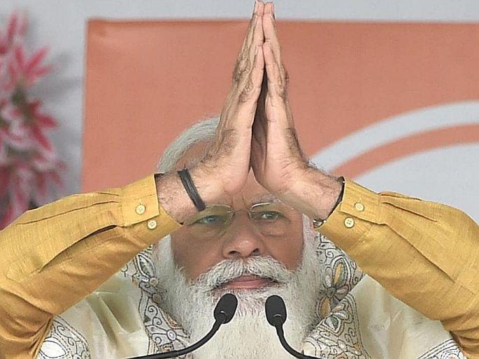 Bangladesh prime minister narendra modi offers prayers at orakandi temple in kashiani upazila | आपलं नातं 'जन-जन का, मन से मन का...'; जाणून घ्या, मतुआ समाजाला संबोधित करताना काय म्हणाले मोदी