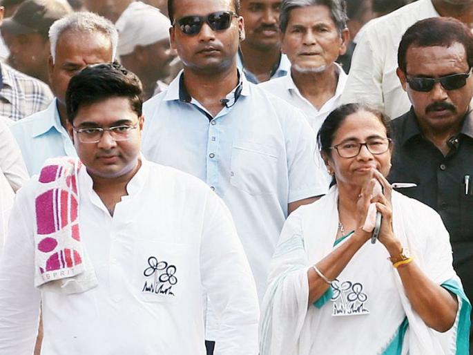 West Bengal CM Mamata banerjee Nephew Abhishek Banerjee wife rujira summoned by ED in coal scam case | Coal Scam Case : ममतांचं कुटुंब पुन्हा चौकशीच्या फेऱ्यात, अभिषेक आणि त्यांच्या पत्नीला ED चं समन West Bengal CM Mamata banerjee Nephew Abhishek Banerjee wife rujira summoned by ED in coal scam case | Coal Scam Case : ममतांचं कुटुंब पुन्हा चौकशीच्या फेऱ्यात, अभिषेक आणि त्यांच्या पत्नीला ED चं समन