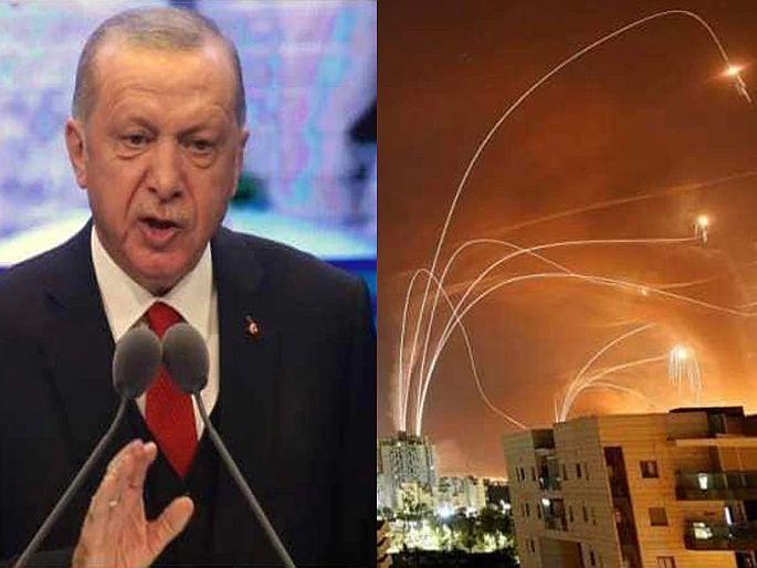 Israel-Palestine Conflict Israel again attacked gaza turkish president erdugan gave big warning to israel | Israel-Palestine Conflict: आता पॅलेस्टाइनच्या बाजूने तुर्की उतरणार मैदानात? राष्ट्रपती इरदुगान यांनी इस्रायलला दिली मोठी धमकी! Israel-Palestine Conflict Israel again attacked gaza turkish president erdugan gave big warning to israel | Israel-Palestine Conflict: आता पॅलेस्टाइनच्या बाजूने तुर्की उतरणार मैदानात? राष्ट्रपती इरदुगान यांनी इस्रायलला दिली मोठी धमकी!