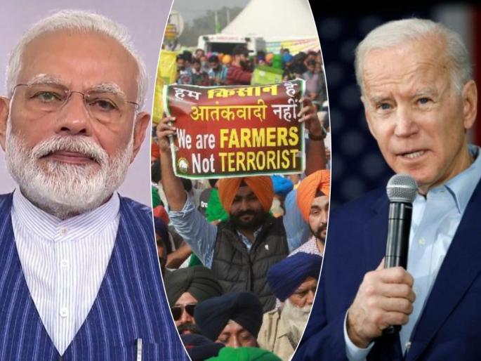 American state department statement about Farm law Farmer protest and internet ban | Farmer protest : अमेरिकेकडून मोदी सरकारच्या नव्या कृषी कायद्यांचं स्वागत!; अशी आली प्रतिक्रिया American state department statement about Farm law Farmer protest and internet ban | Farmer protest : अमेरिकेकडून मोदी सरकारच्या नव्या कृषी कायद्यांचं स्वागत!; अशी आली प्रतिक्रिया