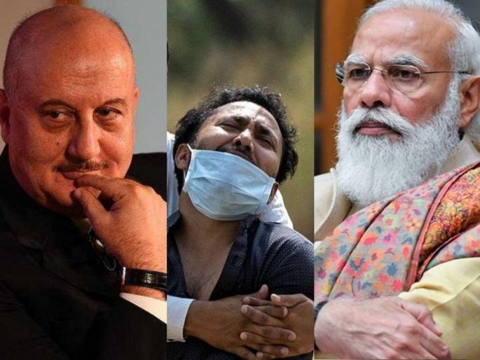 Anupam Kher spoke the truth about Narendra Modi government | खेर खरे बोलले; ...तर अतृप्तांचे करपट ढेकर म्हणून ग्लासभर सोडा पिऊन टीका पचवली असती! Anupam Kher spoke the truth about Narendra Modi government | खेर खरे बोलले; ...तर अतृप्तांचे करपट ढेकर म्हणून ग्लासभर सोडा पिऊन टीका पचवली असती!