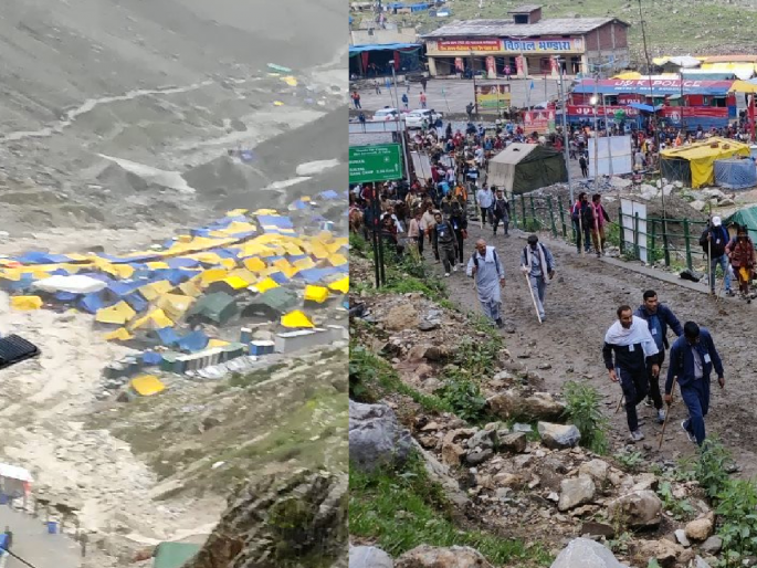 Amarnath Cloudburst: Why did the cloudburst near Amarnath Cave? Find out why such incidents happen in mountainous areas | Amarnath Cloudburst: अमरनाथ गुहेजवळ ढगफुटी; डोंगराळ भागातच का होतात अशा घटना..? जाणून घ्या कारण... Amarnath Cloudburst: Why did the cloudburst near Amarnath Cave? Find out why such incidents happen in mountainous areas | Amarnath Cloudburst: अमरनाथ गुहेजवळ ढगफुटी; डोंगराळ भागातच का होतात अशा घटना..? जाणून घ्या कारण...
