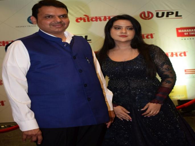 CM Devendra fadanavis played Rapid fire round on lokmat maharashtrian of the year red carpet | VIDEO- मुख्यमंत्री म्हणाले, 'अमृता, तुला माझ्यावर भरवसा नाय का'? CM Devendra fadanavis played Rapid fire round on lokmat maharashtrian of the year red carpet | VIDEO- मुख्यमंत्री म्हणाले, 'अमृता, तुला माझ्यावर भरवसा नाय का'?