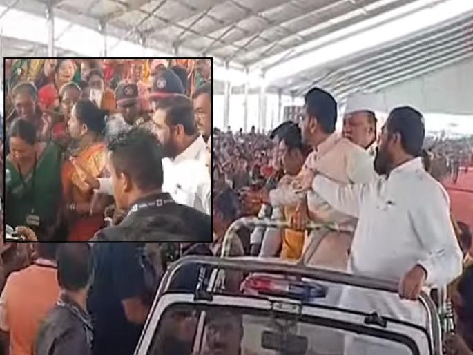 and immediately got off the car and questioned that woman, Chief Minister's sensitivity was discussed in Kolhapur | ..अन् तात्काळ गाडीतून उतरुन केली 'त्या' महिलेची विचारपूस, मुख्यमंत्र्यांच्या संवेदनशीलतेची कोल्हापुरात चर्चा
