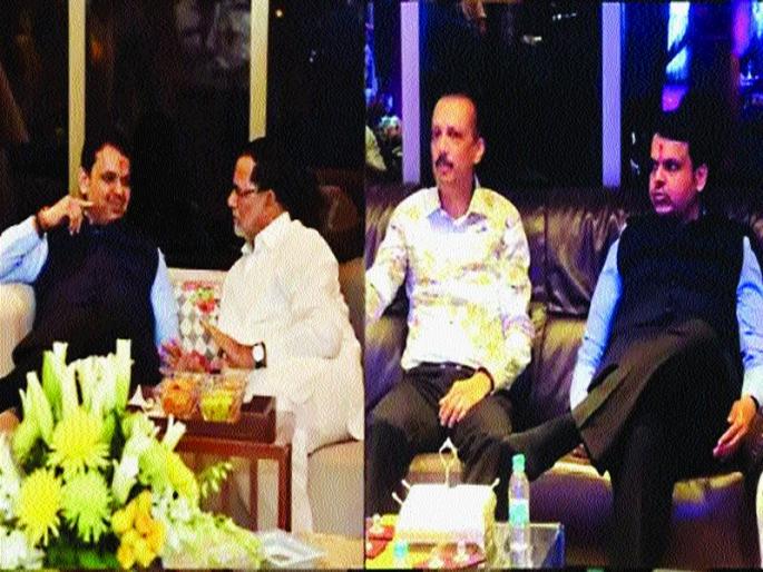 Chief Minister's 'Shree'shadan' | मुख्यमंत्र्यांचे राजकीय ‘श्री’दर्शन Chief Minister's 'Shree'shadan' | मुख्यमंत्र्यांचे राजकीय ‘श्री’दर्शन