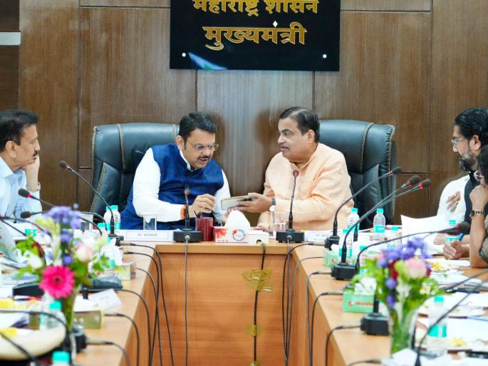 meeting between cm devendra fadnavis and nitin gadkari countdown to kumbh mela begins all roads connecting nashik will be developed | मुख्यमंत्री व गडकरींची बैठक: कुंभमेळ्यांचे काऊंटडाऊन सुरू, नाशिकला जोडणाऱ्या सर्व रस्त्यांचा विकास करणार meeting between cm devendra fadnavis and nitin gadkari countdown to kumbh mela begins all roads connecting nashik will be developed | मुख्यमंत्री व गडकरींची बैठक: कुंभमेळ्यांचे काऊंटडाऊन सुरू, नाशिकला जोडणाऱ्या सर्व रस्त्यांचा विकास करणार