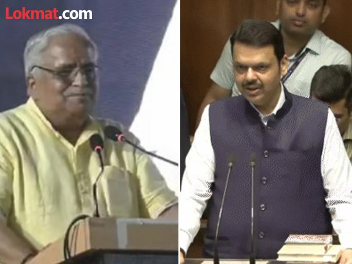 CM Devendra Fadnavis reacted to the statement made by former RSS official Bhaiyyaji Joshi regarding Marathi | मुंबई-महाराष्ट्राची भाषा मराठीच, प्रत्येकाने...; भय्याजी जोशींच्या विधानावर CM फडणवीसांची स्पष्ट प्रतिक्रिया CM Devendra Fadnavis reacted to the statement made by former RSS official Bhaiyyaji Joshi regarding Marathi | मुंबई-महाराष्ट्राची भाषा मराठीच, प्रत्येकाने...; भय्याजी जोशींच्या विधानावर CM फडणवीसांची स्पष्ट प्रतिक्रिया