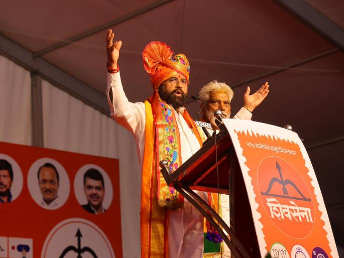 maharashtra assembly vidhan sabha election 2024 cm shinde said we will resolve the issue of malegaon district formation and get the money stuck in the district bank to the account holders | मालेगाव जिल्हानिर्मितीचा प्रश्न निकाली काढू, जिल्हा बँकेत अडकलेले पैसे खातेदारांना मिळवून देऊ: CM शिंदे maharashtra assembly vidhan sabha election 2024 cm shinde said we will resolve the issue of malegaon district formation and get the money stuck in the district bank to the account holders | मालेगाव जिल्हानिर्मितीचा प्रश्न निकाली काढू, जिल्हा बँकेत अडकलेले पैसे खातेदारांना मिळवून देऊ: CM शिंदे