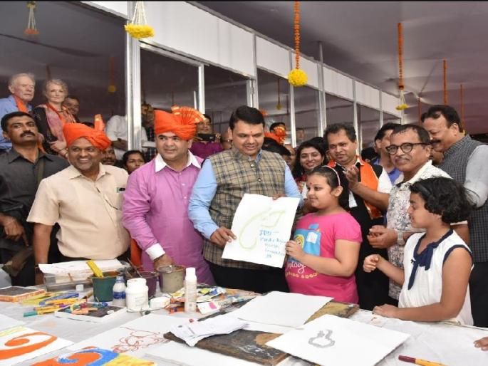 Branding of Ganeshotsav Internationally - Chief Minister Devendra Fadnavis | गणेशोत्सवाचे आंतरराष्ट्रीय स्तरावर ब्रँडिंग करणार - मुख्यमंत्री देवेंद्र फडणवीस Branding of Ganeshotsav Internationally - Chief Minister Devendra Fadnavis | गणेशोत्सवाचे आंतरराष्ट्रीय स्तरावर ब्रँडिंग करणार - मुख्यमंत्री देवेंद्र फडणवीस
