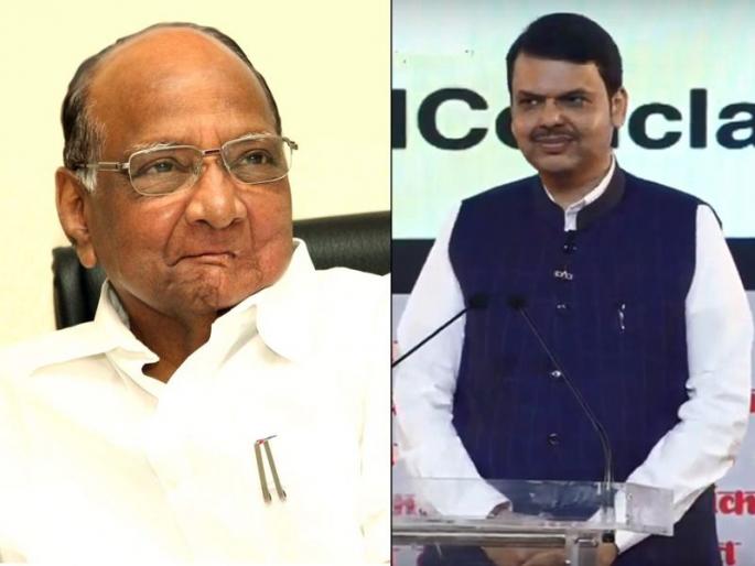 Lokmat Parliamentary Awards 2018 : Sharad Pawar should have known this while criticizing on Sonia, Chief Minister | शरद पवारांना 'हे' सोनियांवर टीका करताना कळायला हवं होतं; मुख्यमंत्र्यांचा टोमणा