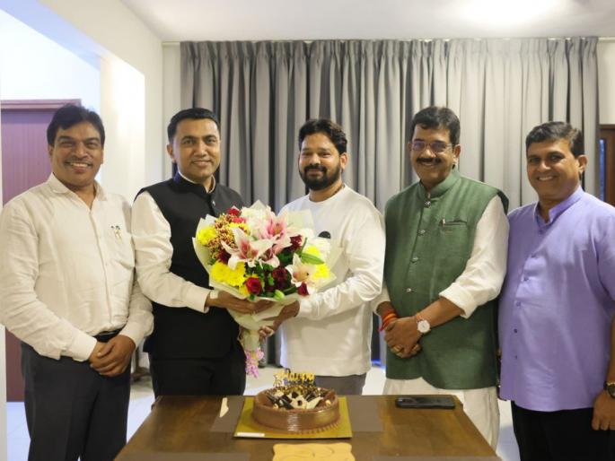 support to kumbharju mla for development works said cm pramod sawant | विकासकामांसाठी कुंभारजुवे आमदारांना पाठिंबा: मुख्यमंत्री डॉ. प्रमोद सावंत support to kumbharju mla for development works said cm pramod sawant | विकासकामांसाठी कुंभारजुवे आमदारांना पाठिंबा: मुख्यमंत्री डॉ. प्रमोद सावंत