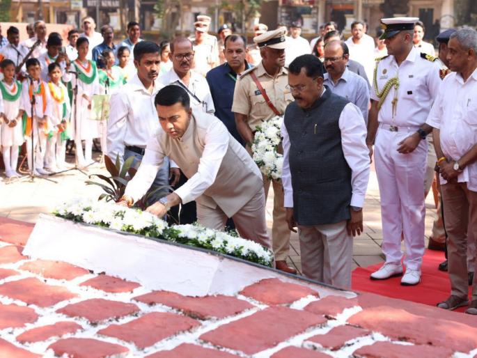 pm narendra modi has made mahatma gandhi dream of a clean india a reality said cm pramod sawant | महात्मा गांधींचे स्वच्छ भारताचे स्वप्न पंतप्रधान मोदींनी सत्यात उतरवले: मुख्यमंत्री डॉ. प्रमोद सावंत pm narendra modi has made mahatma gandhi dream of a clean india a reality said cm pramod sawant | महात्मा गांधींचे स्वच्छ भारताचे स्वप्न पंतप्रधान मोदींनी सत्यात उतरवले: मुख्यमंत्री डॉ. प्रमोद सावंत