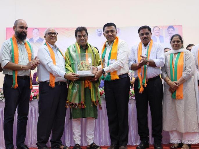 good days for margao soon said cm pramod sawant | मडगावला लवकरच 'अच्छे दिन': मुख्यमंत्री प्रमोद सांवत; कार्यकर्त्यांशी साधला संवाद good days for margao soon said cm pramod sawant | मडगावला लवकरच 'अच्छे दिन': मुख्यमंत्री प्रमोद सांवत; कार्यकर्त्यांशी साधला संवाद
