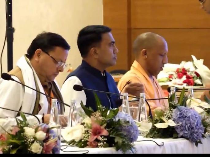 goa cm pramod sawant participated in the national meeting | गोव्याचे मुख्यमंत्री प्रमोद सावंत यांचा राष्ट्रीय बैठकीत सहभाग goa cm pramod sawant participated in the national meeting | गोव्याचे मुख्यमंत्री प्रमोद सावंत यांचा राष्ट्रीय बैठकीत सहभाग