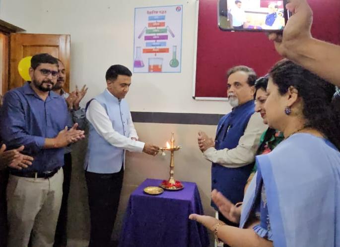 primary students to enjoy maths science technology said cm pramod sawant | प्राथमिक विद्यार्थ्यांना गणित, विज्ञान, तंत्रज्ञानाची गोडी लावणार: मुख्यमंत्री