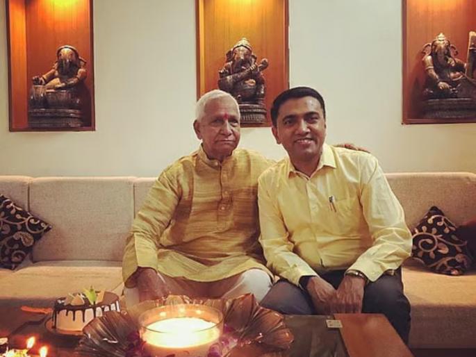 since the establishment of bjp the work of the fathers of the cm pramod sawant has also been done | भाजपाच्या स्थापनेपासून मुख्यमंत्र्यांच्याही वडिलांचे काम since the establishment of bjp the work of the fathers of the cm pramod sawant has also been done | भाजपाच्या स्थापनेपासून मुख्यमंत्र्यांच्याही वडिलांचे काम