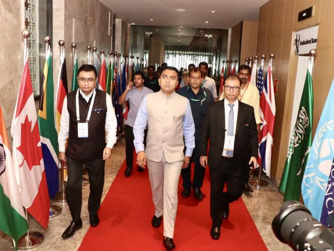 goa committed to safe tourism chief Minister g20 tourism working group meeting | सुरक्षित पर्यटनासाठी गोवा कटिबद्ध: मुख्यमंत्री, जी-२० पर्यटन कार्यगट बैठक goa committed to safe tourism chief Minister g20 tourism working group meeting | सुरक्षित पर्यटनासाठी गोवा कटिबद्ध: मुख्यमंत्री, जी-२० पर्यटन कार्यगट बैठक