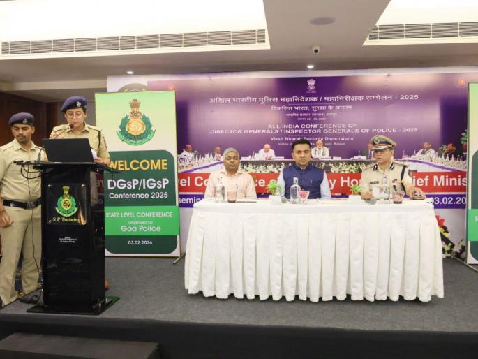 state police will get the power of artificial intelligence said cm pramod sawant | राज्यातील पोलिसांना मिळणार 'एआय'चे बळ: मुख्यमंत्री प्रमोद सावंत state police will get the power of artificial intelligence said cm pramod sawant | राज्यातील पोलिसांना मिळणार 'एआय'चे बळ: मुख्यमंत्री प्रमोद सावंत