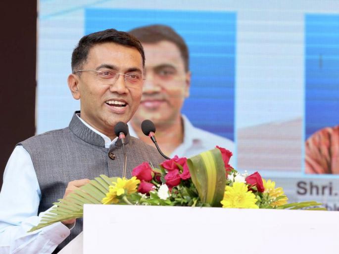 western powers are creating a distorted image of goa said chief minister | पाश्चात्य शक्ती गोव्याचे विकृत चित्र निर्माण करताहेत: मुख्यमंत्री western powers are creating a distorted image of goa said chief minister | पाश्चात्य शक्ती गोव्याचे विकृत चित्र निर्माण करताहेत: मुख्यमंत्री