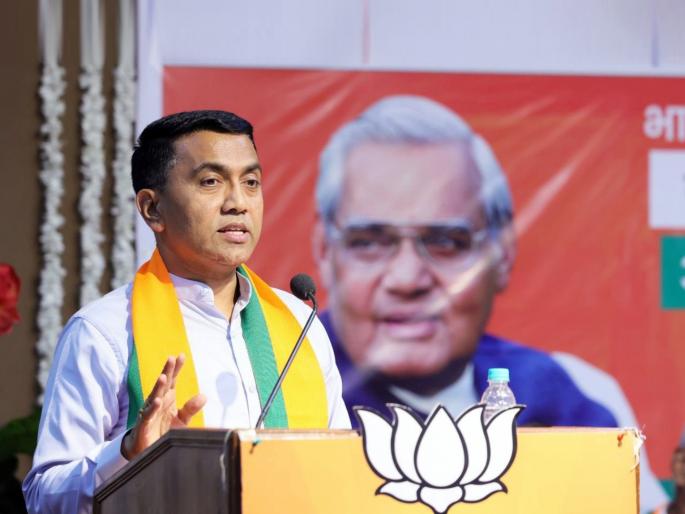 bjp will come to power in kerala tamil nadu too said cm pramod sawant | केरळ, तामिळनाडूतही भाजपची सत्ता येईल; मुख्यमंत्री प्रमोद सावंत यांचे प्रतिपादन bjp will come to power in kerala tamil nadu too said cm pramod sawant | केरळ, तामिळनाडूतही भाजपची सत्ता येईल; मुख्यमंत्री प्रमोद सावंत यांचे प्रतिपादन