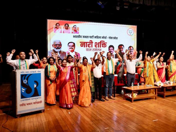 mahila shakti is honored because of pm modi said cm pramod sawant | पंतप्रधान मोदींमुळेच महिलाशक्तीचा सन्मान: मुख्यमंत्री प्रमोद सावंत  mahila shakti is honored because of pm modi said cm pramod sawant | पंतप्रधान मोदींमुळेच महिलाशक्तीचा सन्मान: मुख्यमंत्री प्रमोद सावंत