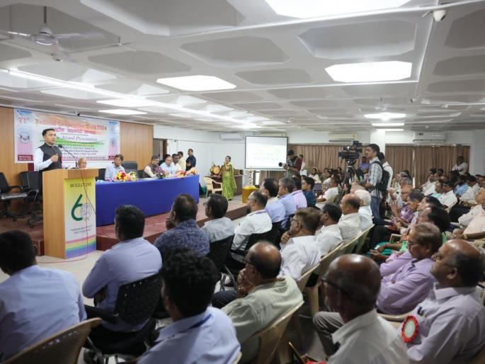 amendments in law to prevent scams said cm pramod sawant | घोटाळे रोखण्यासाठी कायद्यात दुरुस्त्या: मुख्यमंत्री प्रमोद सावंत amendments in law to prevent scams said cm pramod sawant | घोटाळे रोखण्यासाठी कायद्यात दुरुस्त्या: मुख्यमंत्री प्रमोद सावंत