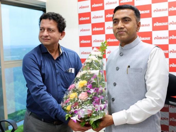 let consider giving ministerial posts to mla said cm pramod sawant visit lokmat goa | आमदारांना मंत्रिपदे देण्याचा विचार करू: मुख्यमंत्री प्रमोद सावंत let consider giving ministerial posts to mla said cm pramod sawant visit lokmat goa | आमदारांना मंत्रिपदे देण्याचा विचार करू: मुख्यमंत्री प्रमोद सावंत