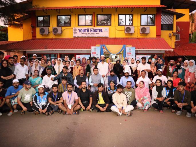 cm pramod sawant interacted with the students of jammu and kashmir | जम्मू-काश्मीरच्या विद्यार्थ्यांशी मुख्यमंत्री प्रमोद सावंत यांनी साधला संवाद cm pramod sawant interacted with the students of jammu and kashmir | जम्मू-काश्मीरच्या विद्यार्थ्यांशी मुख्यमंत्री प्रमोद सावंत यांनी साधला संवाद