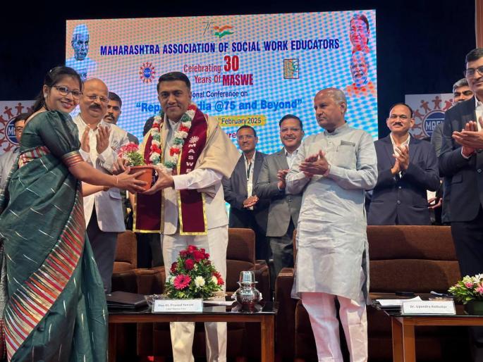 cm pramod sawant guidance at nagpur conference | नागपूर परिषदेत मुख्यमंत्र्यांचे मार्गदर्शन