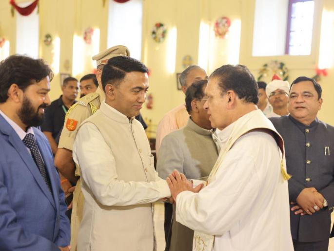 goa symbol of peace and unity said cm pramod sawant | गोवा शांतता, एकोप्याचे प्रतीक: मुख्यमंत्री सावंत goa symbol of peace and unity said cm pramod sawant | गोवा शांतता, एकोप्याचे प्रतीक: मुख्यमंत्री सावंत