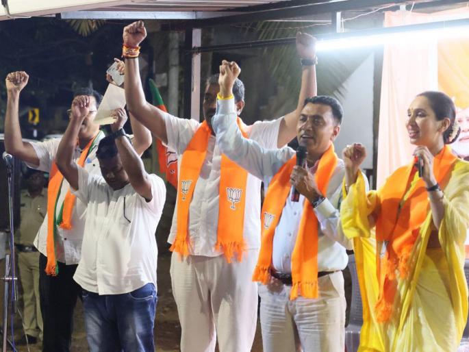 sankalpa amonkar is bjp candidate for the goa next assembly said cm pramod sawant | पुढील विधानसभेसाठी संकल्पलाच भाजपचे तिकीट: मुख्यमंत्री sankalpa amonkar is bjp candidate for the goa next assembly said cm pramod sawant | पुढील विधानसभेसाठी संकल्पलाच भाजपचे तिकीट: मुख्यमंत्री