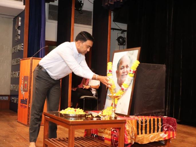 jayantrao sahasrabudhe great contribution to take the country forward in ayurveda said chief minister pramod sawant | देश आयुर्वेदात पुढे नेण्यासाठी सहस्रबुद्धे यांचे मोठे योगदान: मुख्यमंत्री प्रमोद सावंत jayantrao sahasrabudhe great contribution to take the country forward in ayurveda said chief minister pramod sawant | देश आयुर्वेदात पुढे नेण्यासाठी सहस्रबुद्धे यांचे मोठे योगदान: मुख्यमंत्री प्रमोद सावंत