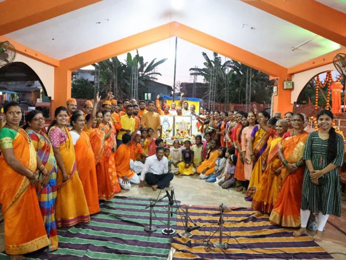 chanting of rama nama everywhere in the goa pooja maha aarti and dev darshan by chief minister ministers mla | राज्यात सर्वत्र रामनामाचा जयघोष! मुख्यमंत्र्यांसह मंत्री, आमदारांकडून पूजा, महाआरती व देवदर्शन chanting of rama nama everywhere in the goa pooja maha aarti and dev darshan by chief minister ministers mla | राज्यात सर्वत्र रामनामाचा जयघोष! मुख्यमंत्र्यांसह मंत्री, आमदारांकडून पूजा, महाआरती व देवदर्शन