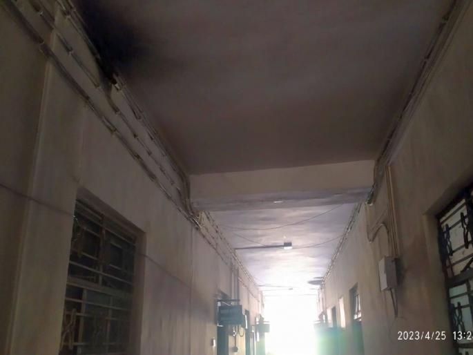 Fire caused by short circuit in Bhandara ZP | शार्ट सर्किटने आग, भंडारा जिल्हा परिषदेत उडाला गाेंधळ Fire caused by short circuit in Bhandara ZP | शार्ट सर्किटने आग, भंडारा जिल्हा परिषदेत उडाला गाेंधळ