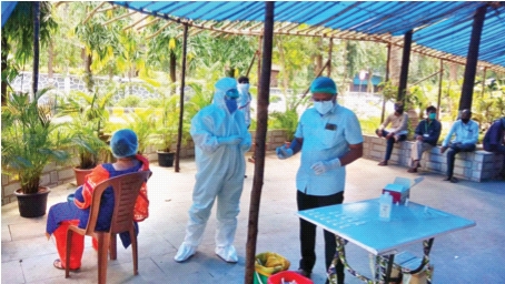 29 lakh citizens tested with APM during lockdown | लॉकडाऊनच्या काळात 29 लाख नागरिकांची एपीएमसीत चाचणी 29 lakh citizens tested with APM during lockdown | लॉकडाऊनच्या काळात 29 लाख नागरिकांची एपीएमसीत चाचणी