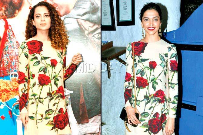 Deepika made a copy of the bracelet copied! | दीपिकाने कंगणाची आऊटफिट केली कॉपी!