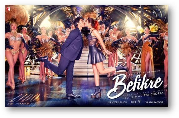 The third poster of 'Bicchre' | ​ ‘बेफिक्रे’चे तिसरे पोस्टर आऊट