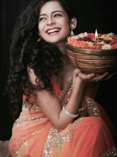 Cute Marathi actress Mithila Palkar's glamorous journey ... | क्यूट मराठी अभिनेत्री मिथीला पालकरचा ग्लॅमरस प्रवास...
