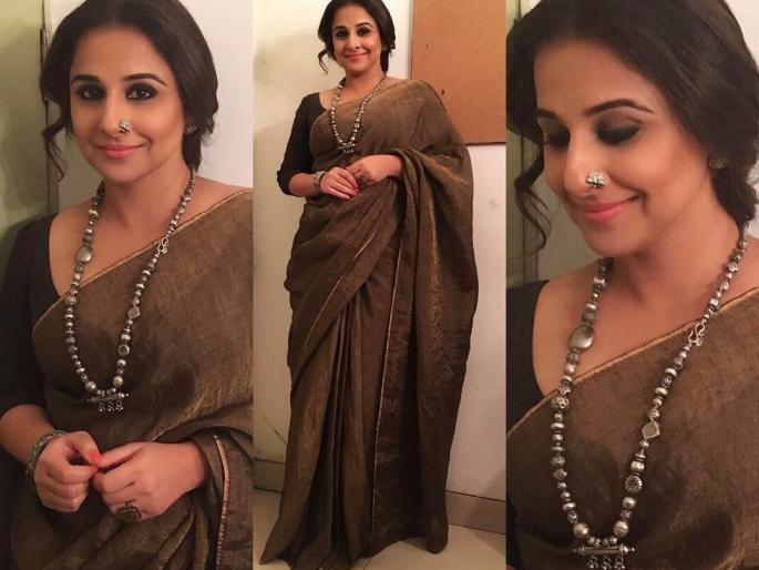 New Look: See 'Begum Jan' Vidya Balan paid | New Look : पहा ‘बेगम जान’ विद्या बालनच्या अदा