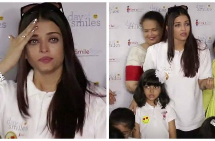 Aishwarya Rai Bachchan has tears in her eyes! | मीडियाने केले असे काही की, ऐश्वर्या राय बच्चनच्या डोळ्यात दाटले अश्रू! Aishwarya Rai Bachchan has tears in her eyes! | मीडियाने केले असे काही की, ऐश्वर्या राय बच्चनच्या डोळ्यात दाटले अश्रू!