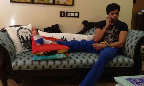 Manish Paul injured | मनीष पॉल जखमी