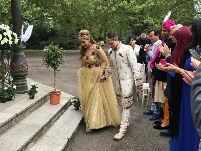 View of Shahi Marriage of Sofia Hayat | नन बनलेल्या सोफिया हयातच्या शाही विवाहाचे पहा फोटो!!