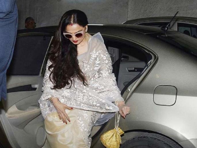Despite this 'man' Narvus, Rekha had to come forward to the media! | ‘या’ व्यक्तिमुळे नर्व्हस असूनही रेखाला मीडियापुढे यावे लागले! Despite this 'man' Narvus, Rekha had to come forward to the media! | ‘या’ व्यक्तिमुळे नर्व्हस असूनही रेखाला मीडियापुढे यावे लागले!